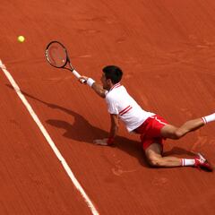 Djokovic, tierra trágame