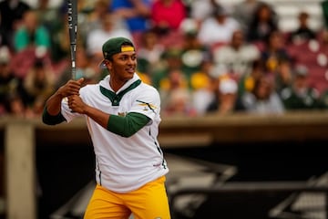 El divertido juego de softball de los Green Bay Packers