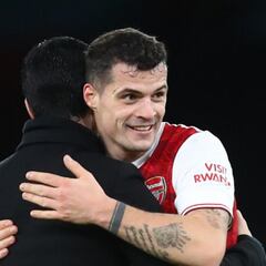 Arteta confirms Xhaka will stay at Arsenal