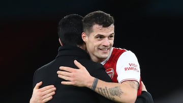 Arteta confirms Xhaka will stay at Arsenal