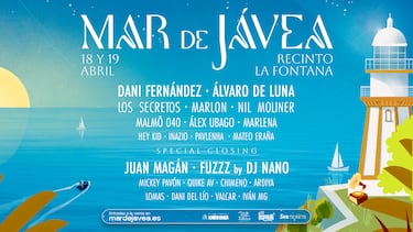 Dani Fern¨¢ndez y ?lvaro de Luna, cabezas de cartel del festival Mar de J¨¢vea