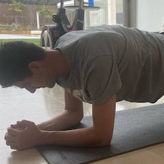 Courtois se machaca para volver