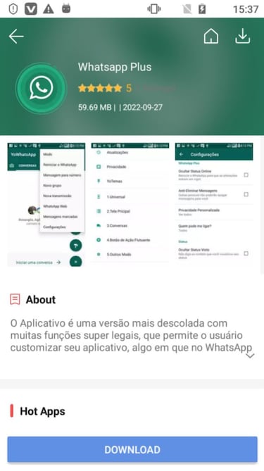 YoWhatsApp, la tentación en forma de WhatsApp ‘mejorado’ en la que no debes caer