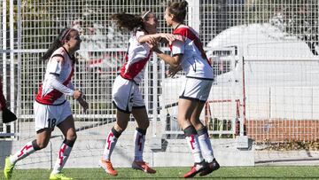 03/11/2019
RAYO VALLECANO - ESPANYOL
LIGA IBERDROLA APRTIDO PRIMERA DIVISION FUTBOL FEMENINO GOL ALEGRIA