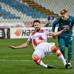 Al Milan se le escapa la victoria sobre la bocina en Belgrado