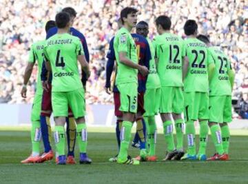 Partido Barcelona-Getafe.