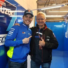 ¿Cómo iría el mítico Schwantz con la Suzuki de Mir?
