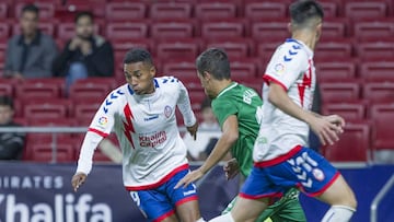 JEISSON MARTINEZ EN UN PARTIDO CON EL RAYO MAJADAHONDA