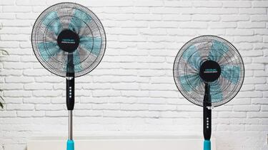?Calor? Este ventilador de pie silencioso cuesta solo 25 euros
