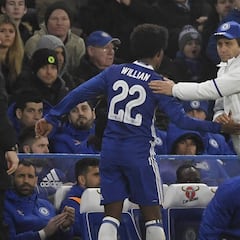 Willian: "Conte es hermético y apenas habla con los jugadores"