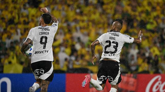 1x1: Correa y Vidal salvan la noche de Colo Colo en la Libertadores