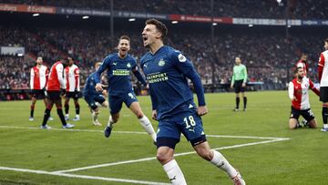 Sin ‘Chucky’ Lozano, PSV derrota al Feyenoord