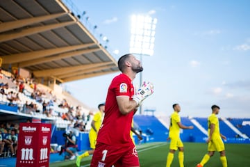 Dani Jiménez en un partido de pretemporada.