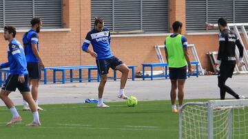 Miquel ya entrena con el Legan&eacute;s, pero aun es duda contra el M&aacute;laga