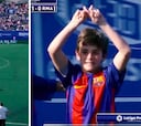 El increíble golazo 'a lo Messi' de Gavi le metió al Real Madrid con solo 12 años