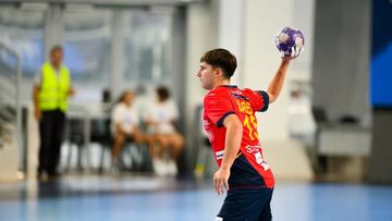 El andaluz juárez en una acción de ataque.