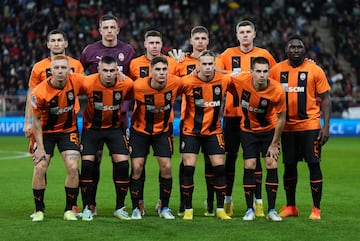 Equipo del Shakhtar Donetsk.