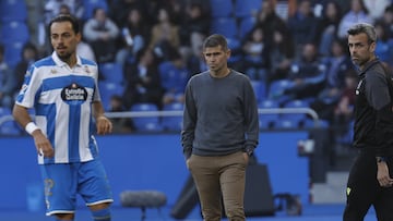 Antonio Hidalgo analizó el partido del Deportivo ante el Córdoba.