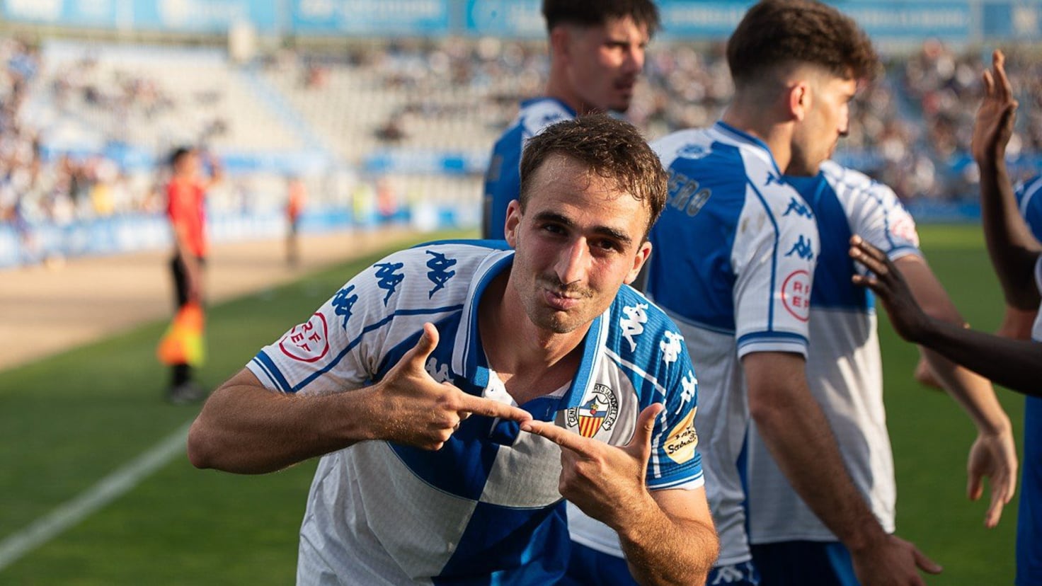 Acción destacada del partido con protagonismo de Eneko Aguilar