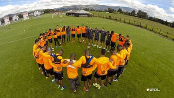 Santa Fe adelanta su pretemporada en Bogot&aacute;