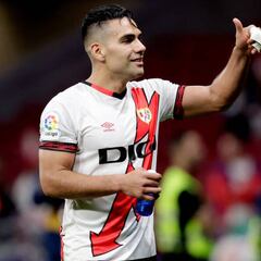 Falcao anota ante Atlético y le da el empate a Rayo en la adición