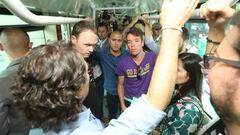 En imágenes: El recorrido de Froome y Rigo por Medellín