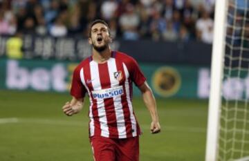 Koke anotó el 0-1.