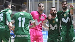 El Movistar Inter acaba con el Palma en la prórroga y el Jimbee avanza con remontada