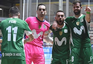 El Movistar Inter acaba con el Palma en la prórroga y el Jimbee avanza con remontada