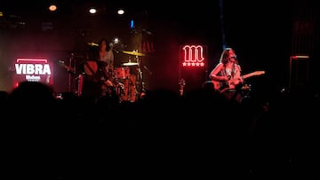 Repion durante uno de sus conciertos de la gira con Vibra Mahou.