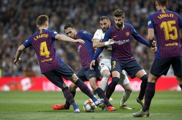 Las mejores imágenes del Clásico en el Bernabéu