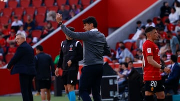 Alexander Medina, a pie de campo en Son Moix