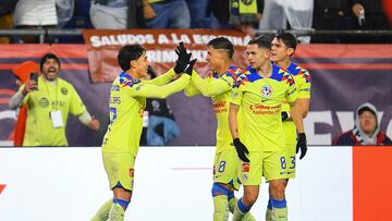 Así fueron los goles con los que América le ganó al New England Revolution