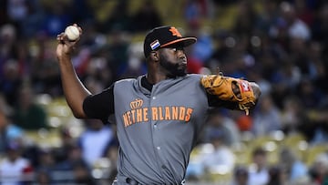 El neerlandés Shairon Martis estableció su nombre en la historia del Clásico Mundial de Béisbol con el único no-hitter.