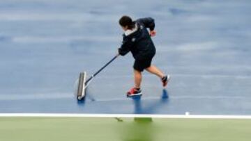 Las semifinales del US Open reprogramadas por lluvia