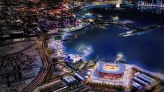 El estadio del Mundial 2022 Ras Abu Aboud se inaugurará el 2020