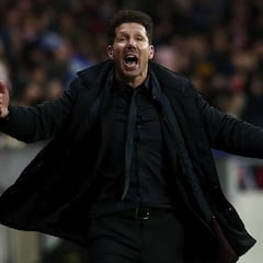 Simeone: "La intensidad es más continua y se potencia con goles"
