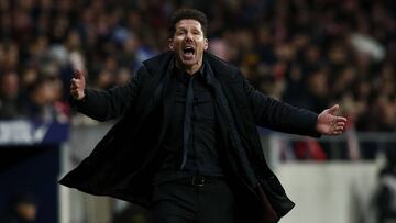 Simeone: "La intensidad es más continua y se potencia con goles"