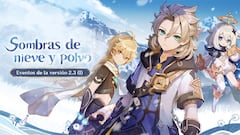 Genshin Impact: todos los contenidos de los eventos de la versión 2.3
