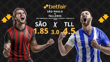 São Paulo vs. Talleres: horario, dónde ver, pronósticos y cuadro