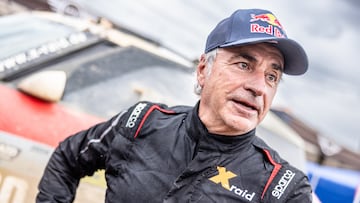 Carlos Sainz, en el Rally Transibérico.