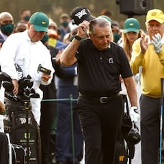 El hijo de Gary Player, acusado de marketing encubierto durante la ceremonia inaugural de Augusta