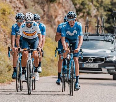 Carapaz, Mas, Evenepoel, Landa, Simon Yates, Valverde... una constelacin en Burgos