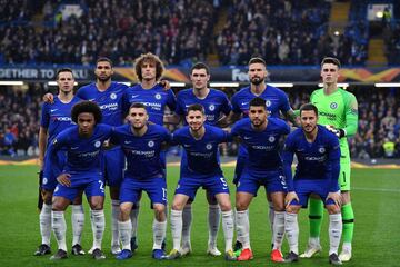 Chelsea eliminó desde los penales a Frankfurt tras empatar 1-1 (Global: 2-2) y se medirá en la final al Arsenal que hizo lo propio con Valencia.  