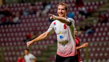Fernando Aristeguieta, delantero del Caracas que podría llegar al América de Cali