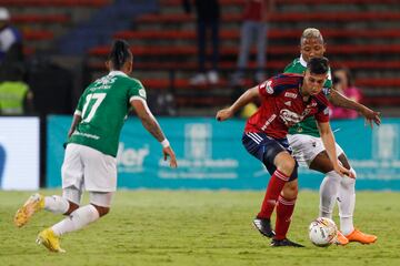 Partido entre Independiente Medellín y Deportivo Cali en el Atanasio Girardot, correspondiente a la fecha 13 de la Liga BetPlay I-2023.