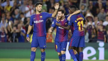 El nuevo tridente del Barça está en proyección de 110 goles