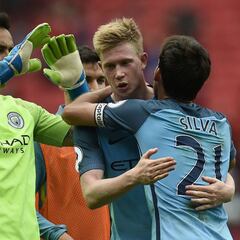 La frase con la que De Bruyne respaldó a Bravo en Inglaterra