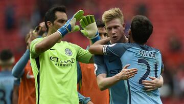 La frase con la que De Bruyne respaldó a Bravo en Inglaterra