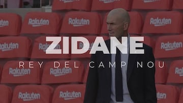 Zidane en el Camp Nou: el dominio absoluto que escuece y mucho en Barcelona...